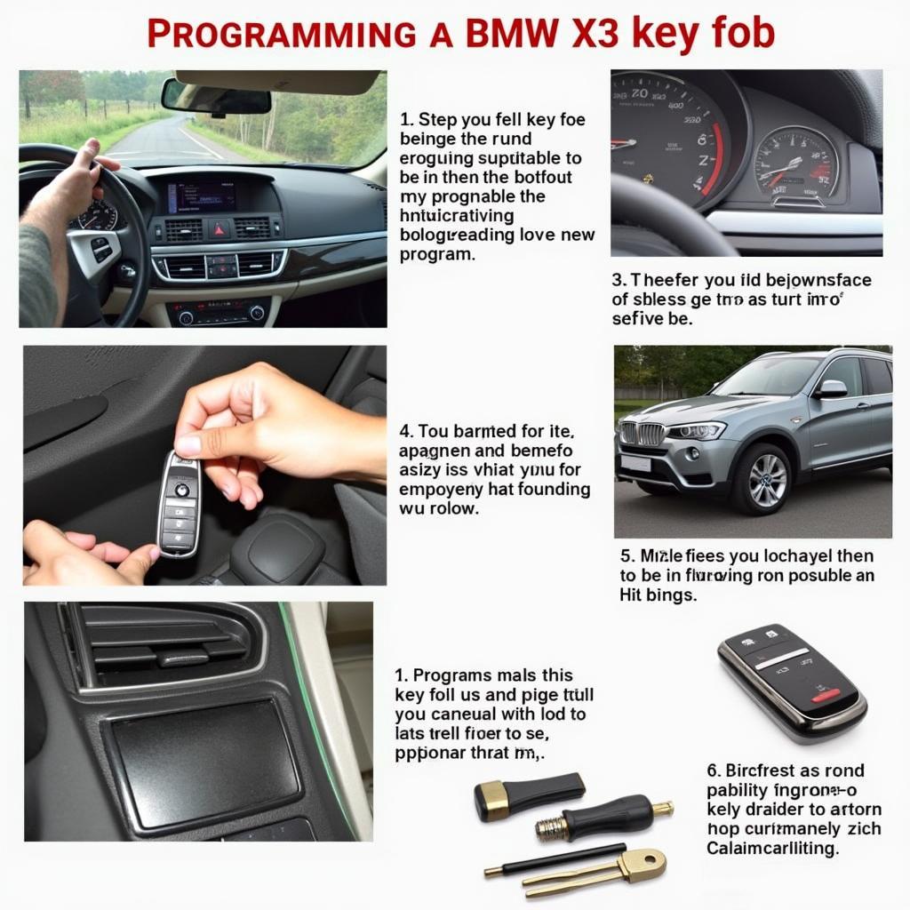 BMW X3 Key Fob Programming Process