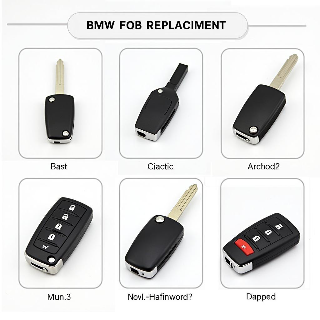 BMW X3 Key Fob Replacement Options