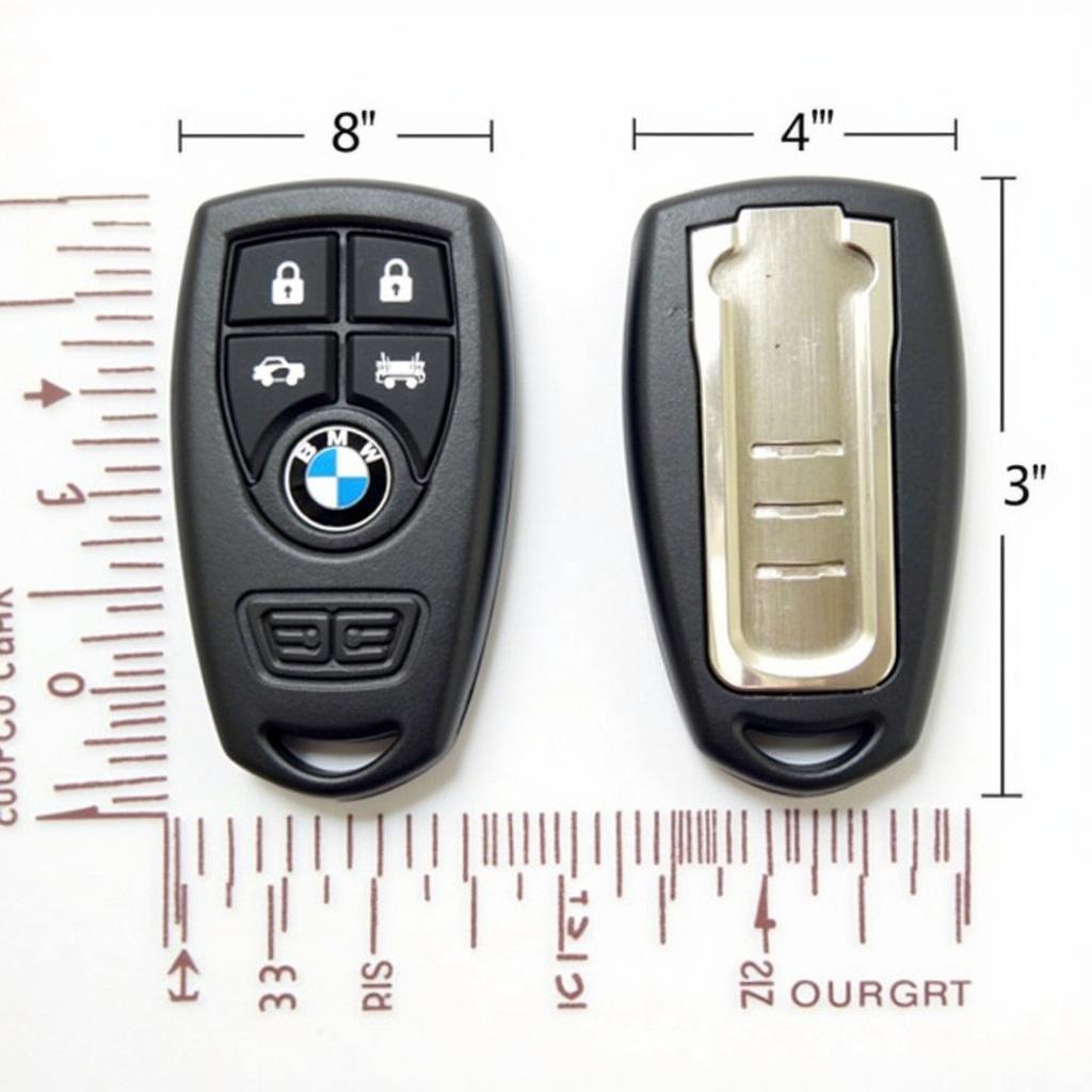 BMW X5 E70 Key Fob Identification