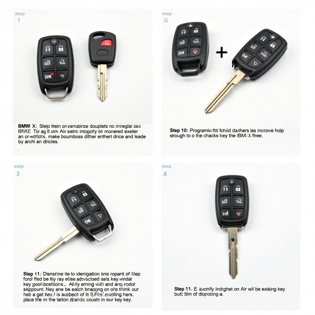 BMW X5 E70 Key Fob Programming Steps