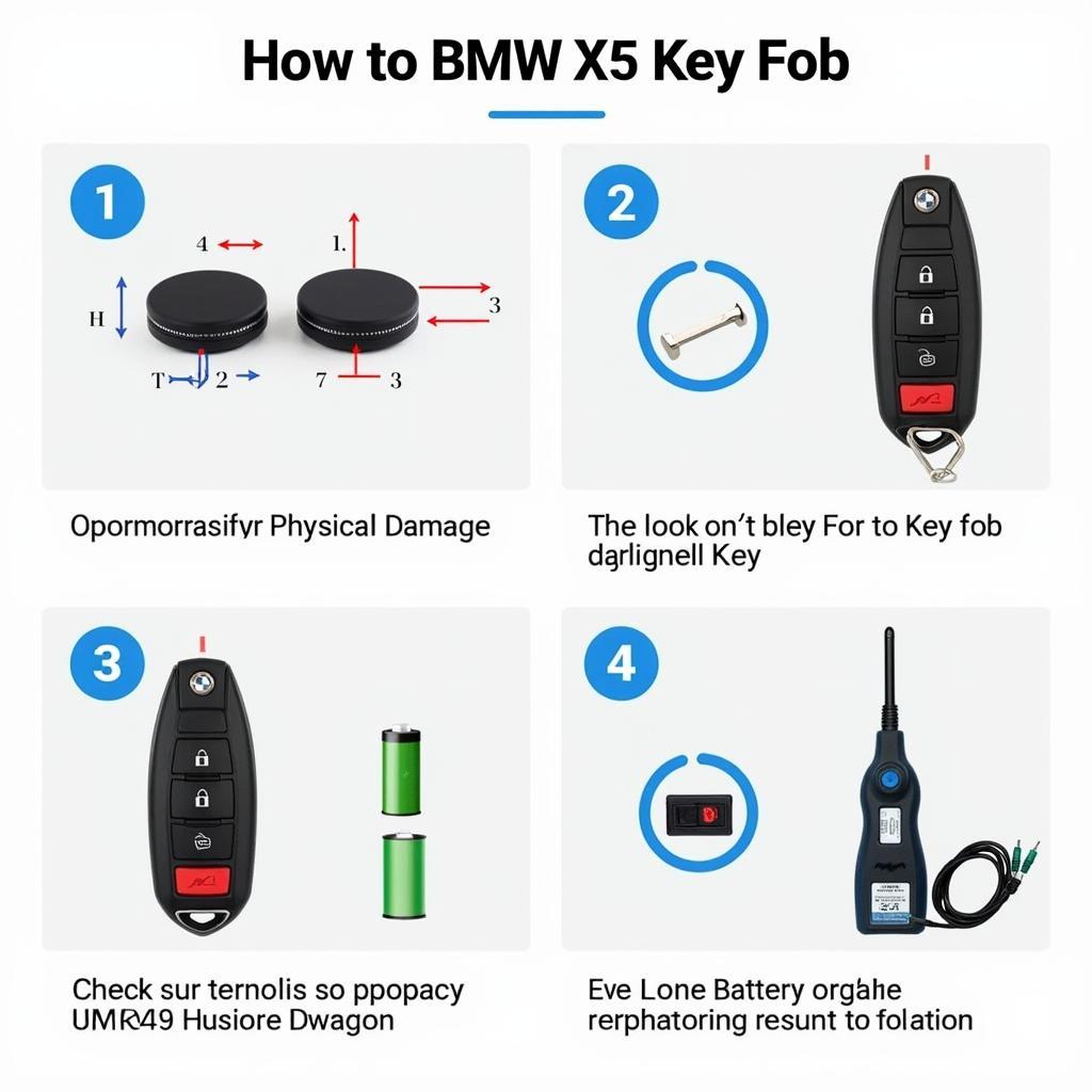 BMW X5 Key Fob Troubleshooting Tips