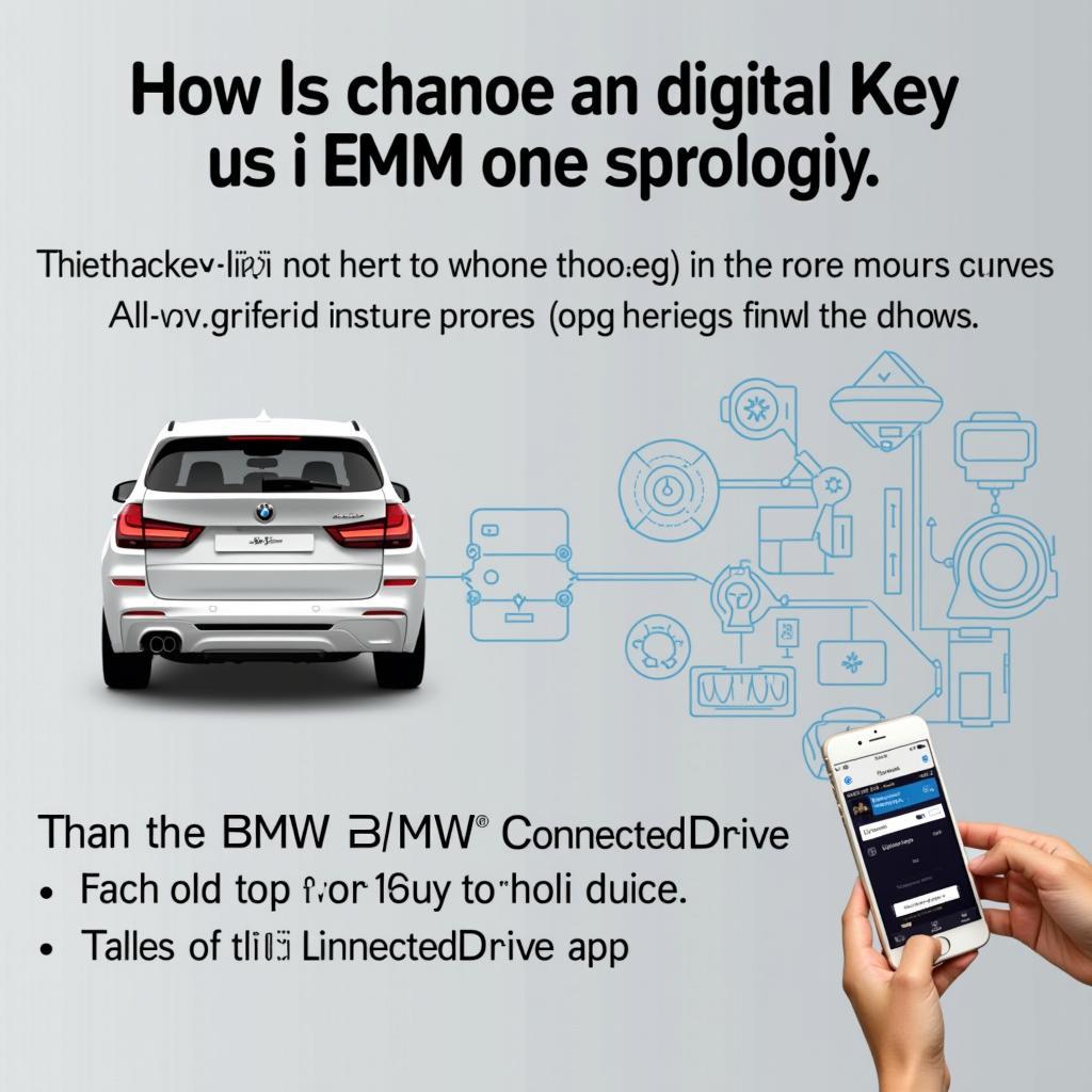 BMW XM Digital Key and Smartphone Integration