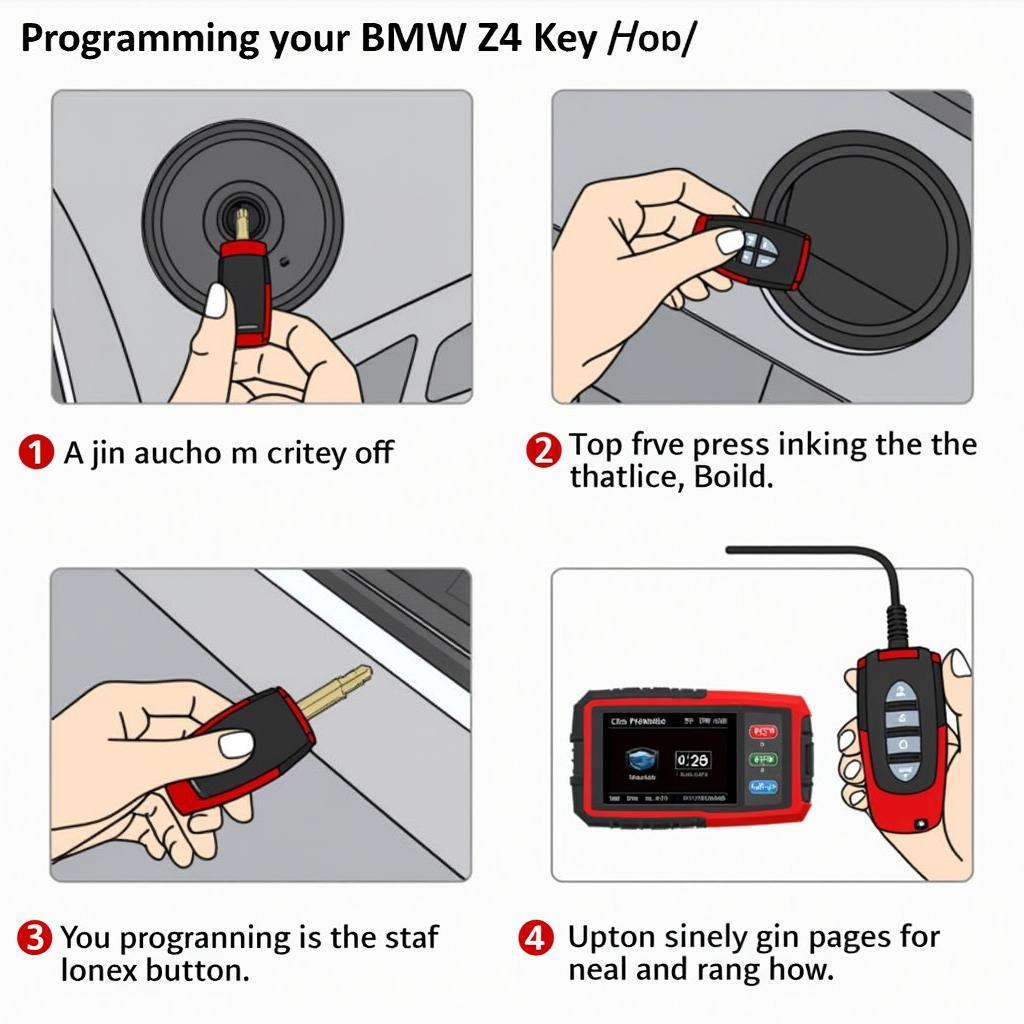 BMW Z4 Key Fob Programming Process