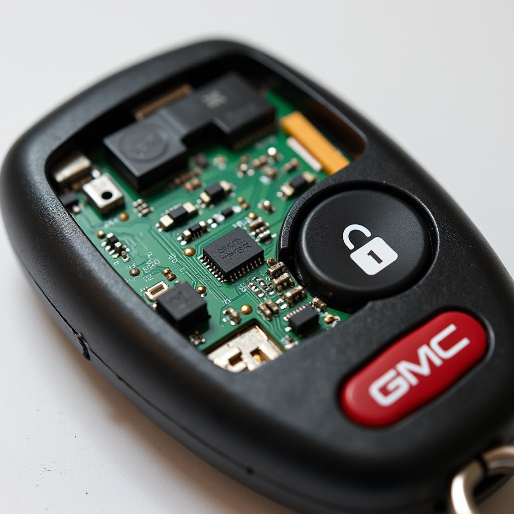 Inside a Broken GMC Terrain Key Fob