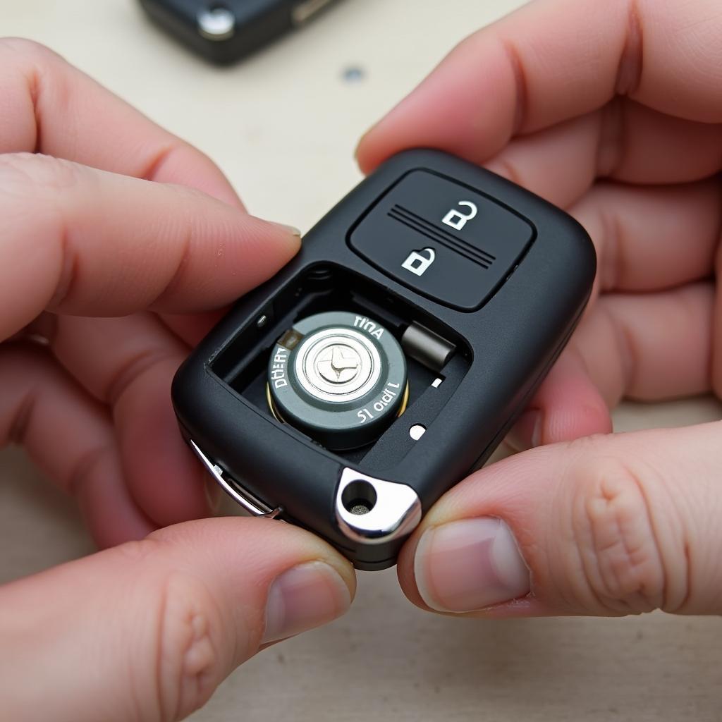 Replacing the Battery in a Buick Regal Key Fob