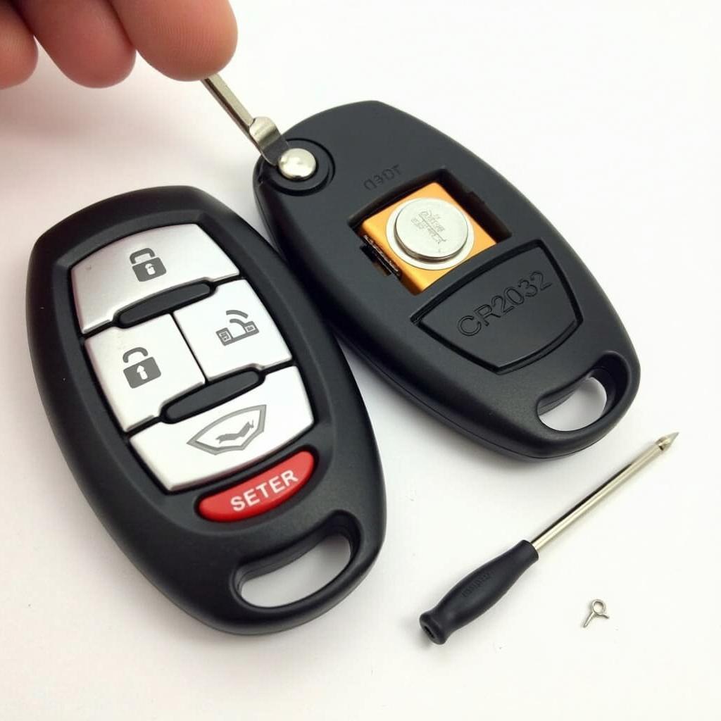 C6 Corvette Key Fob Battery Replacement