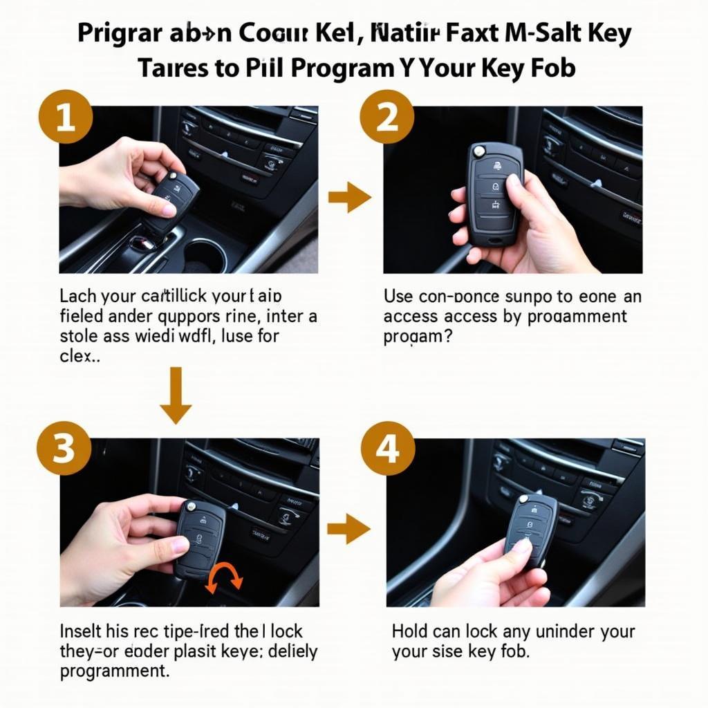 Cadillac ATS Key Fob Programming Process