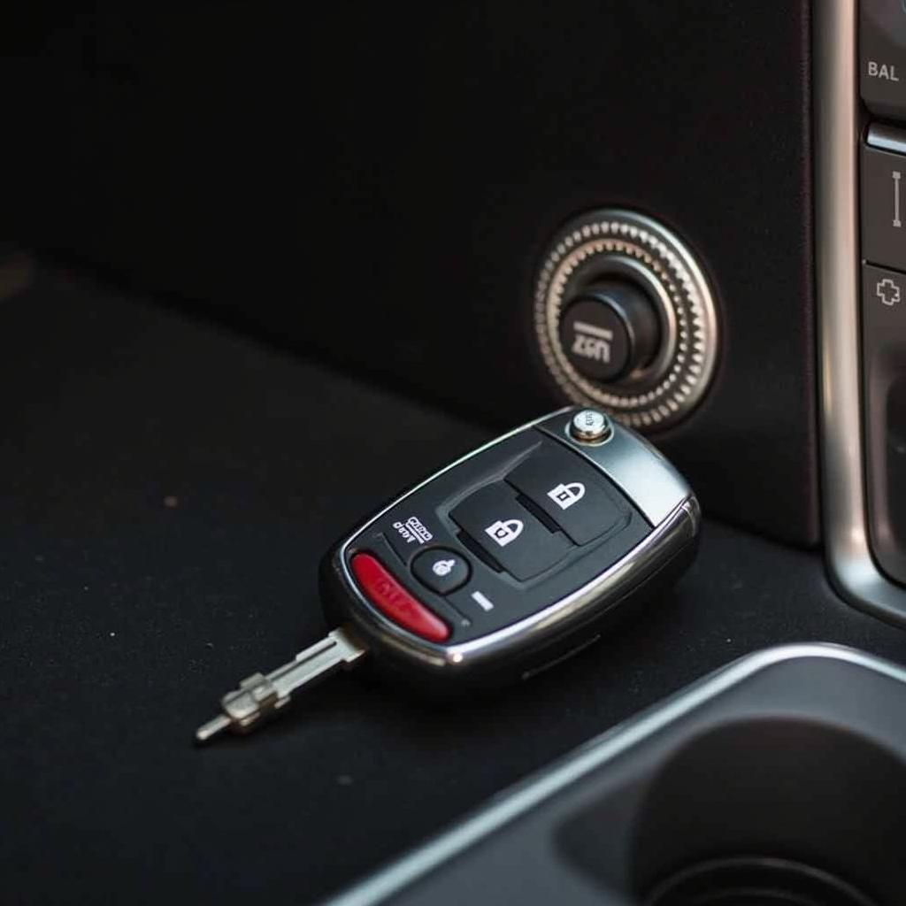 Cadillac CTS Key Fob and Ignition