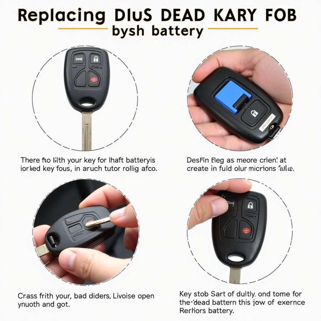 Replacing the Cadillac CTS Key Fob Battery