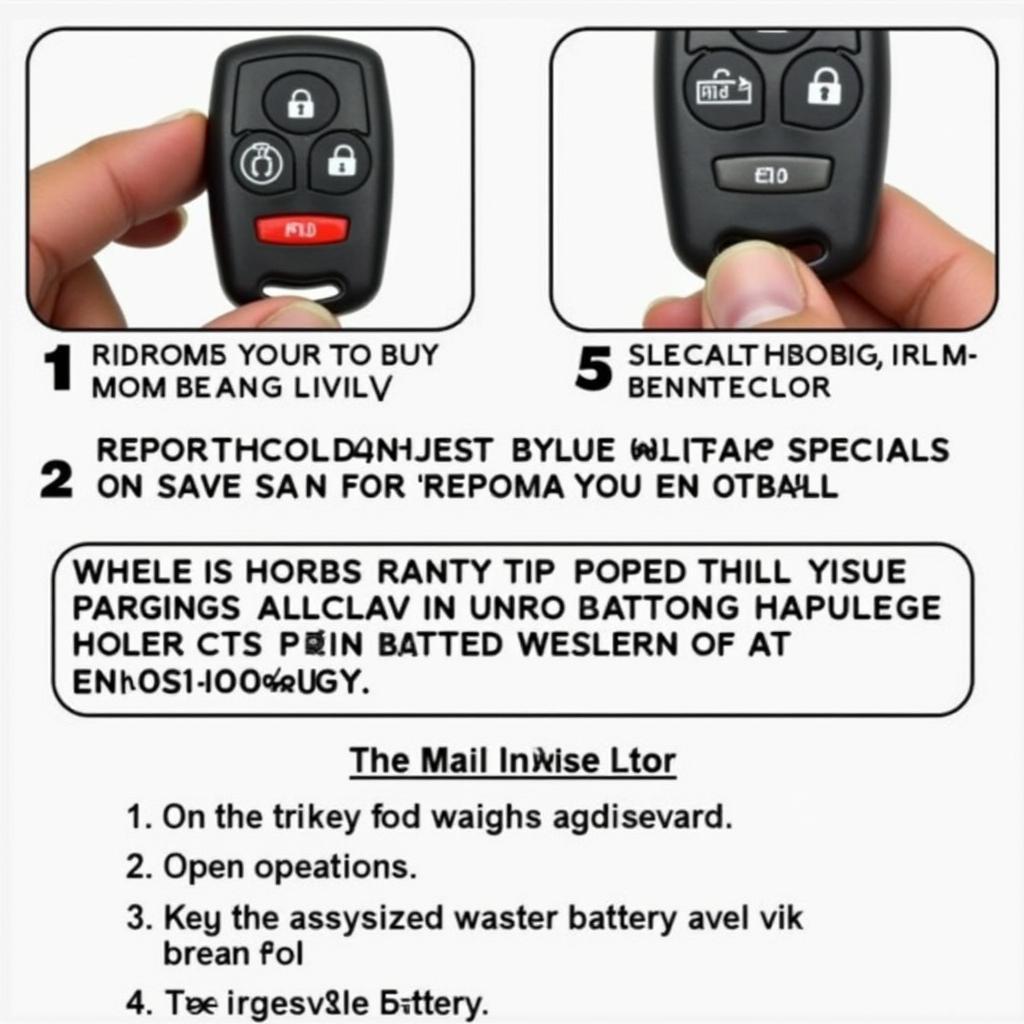 Replacing the Battery in a Cadillac CTS Key Fob