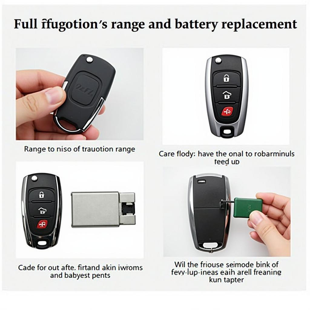 Cadillac CTS Key Fob Fully Functional