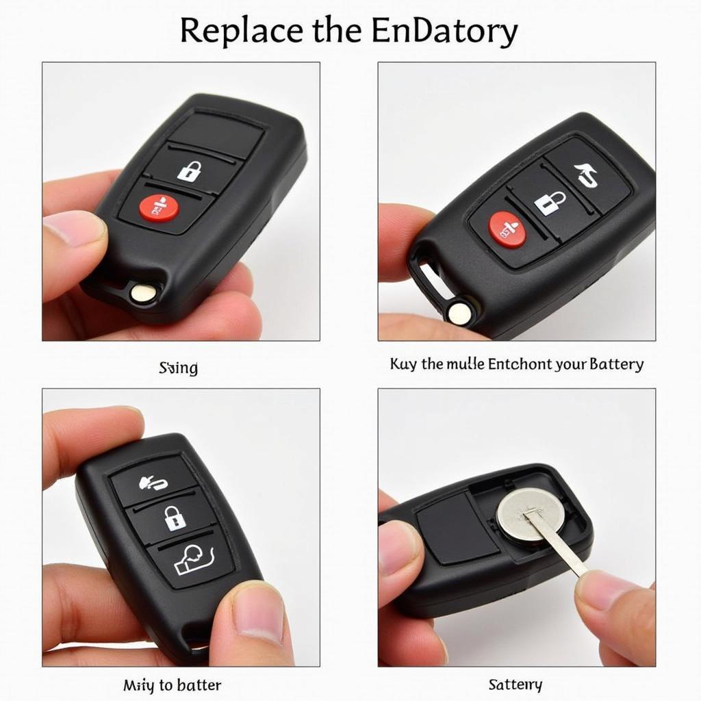 Replacing the key fob battery on a Cadillac CTS