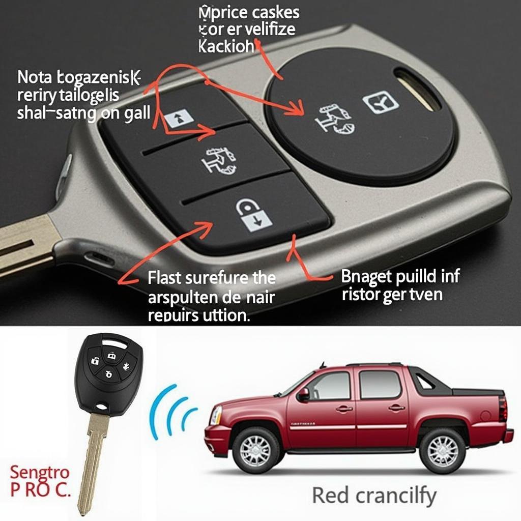 Cadillac Escalade 2005 Key Fob Malfunction Symptoms