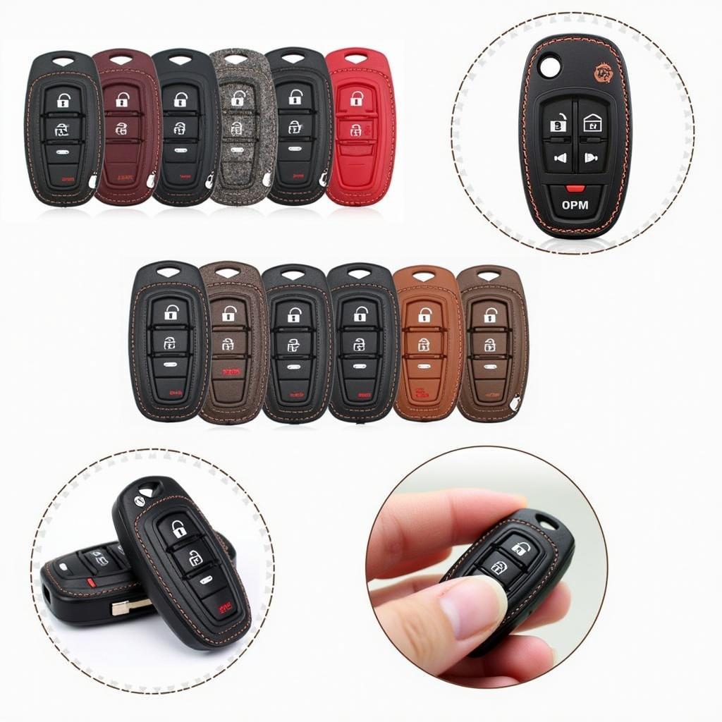 Various Cadillac Escalade Key Fob Covers