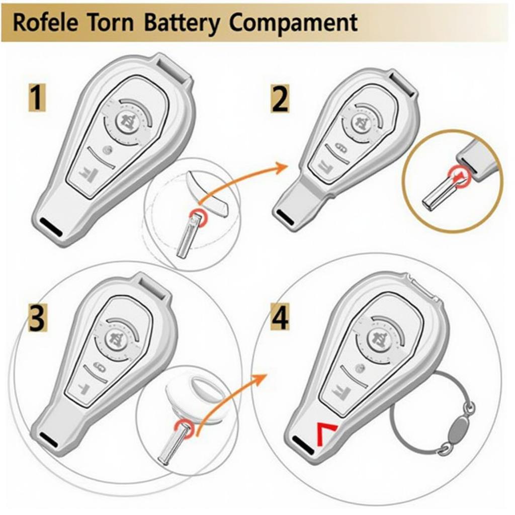 Locating the Cadillac Key Fob Battery Compartment