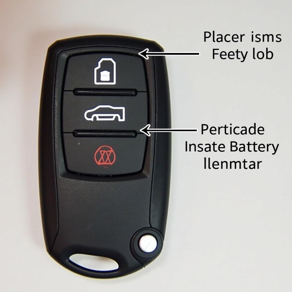 Correct Battery Orientation in Cadillac Key Fob