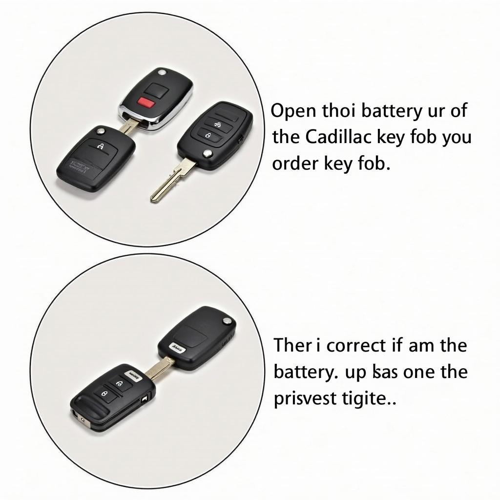 Replacing the Battery in a Cadillac Key Fob