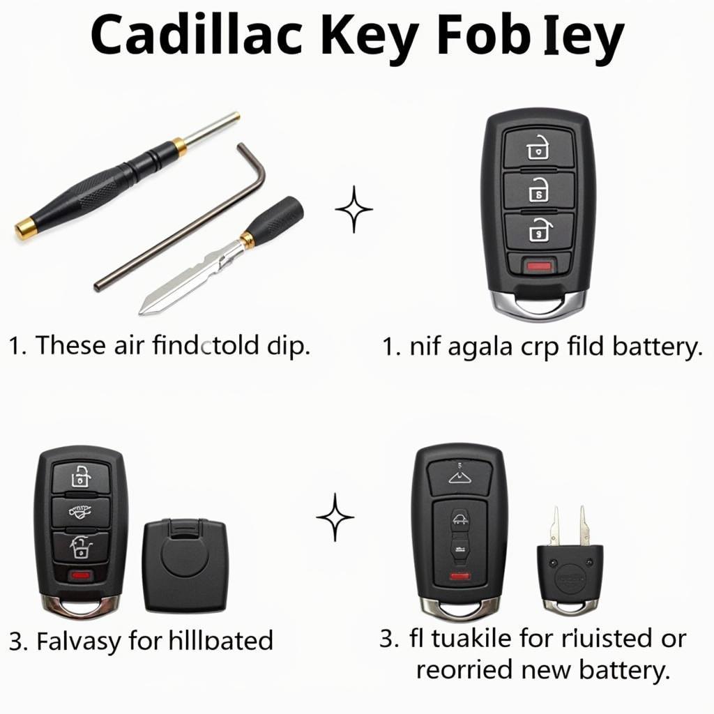 Cadillac Key Fob Battery Replacement Process