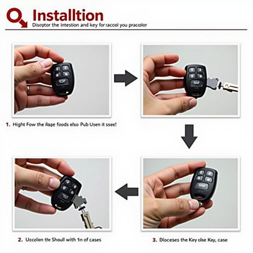 Installing a Cadillac Key Fob Case