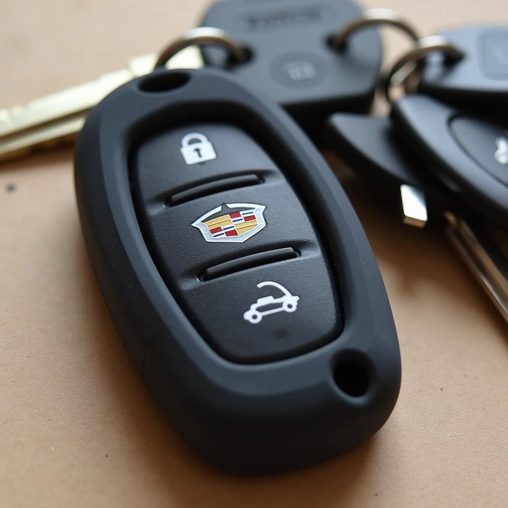 Protective case for Cadillac key fob preventing accidental unlocks