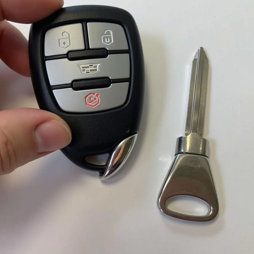 Cadillac Key Fob Release Button Location