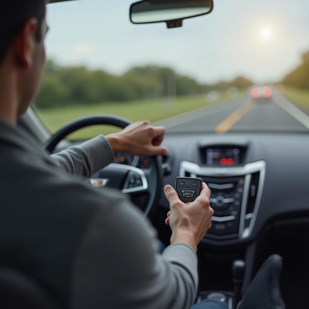 Testing the Range of a Cadillac Key Fob