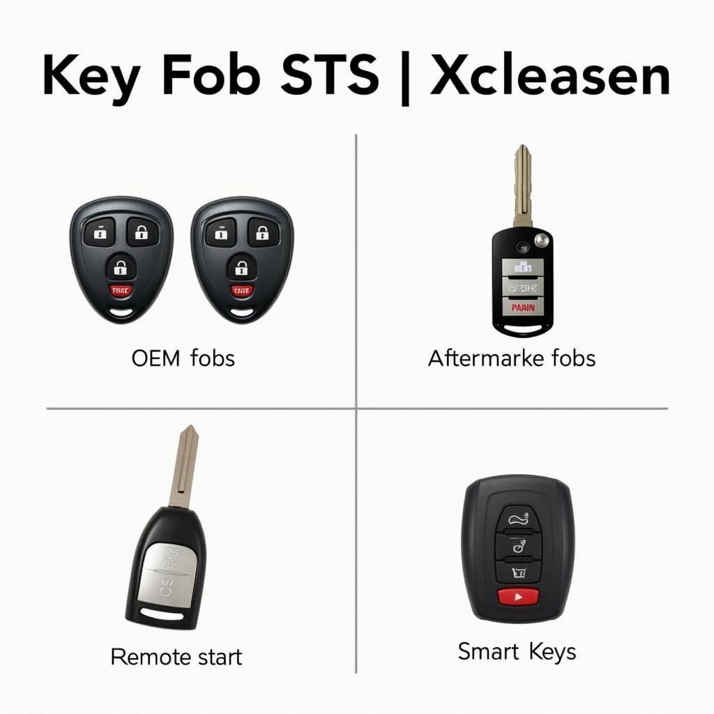 Cadillac Seville STS Key Fob Replacement Options