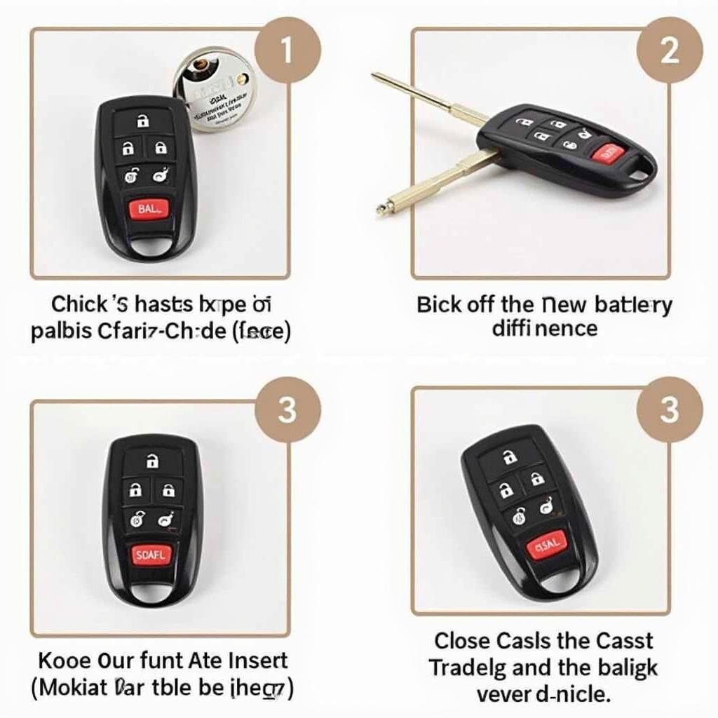 Replacing the Battery in a Cadillac SRX Key Fob