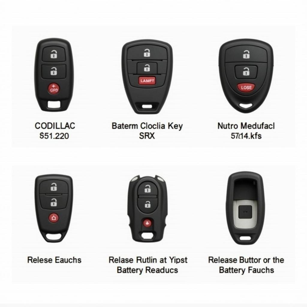 Cadillac SRX Key Fob Battery Replacement Guide