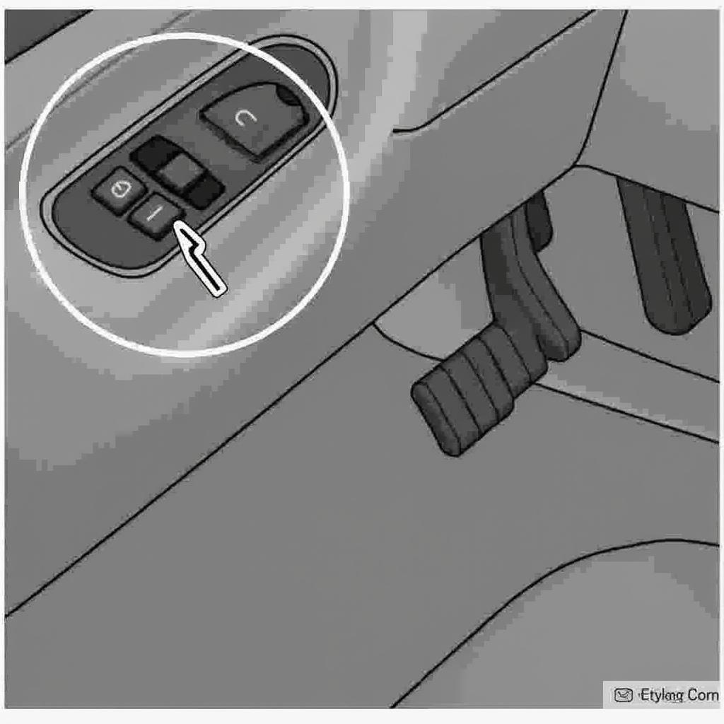 Cadillac STS Ignition Switch Location