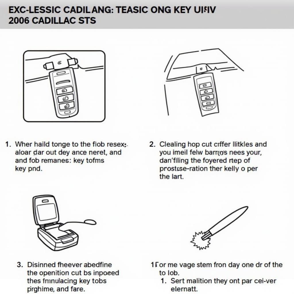 Programming a 2006 Cadillac STS Key Fob