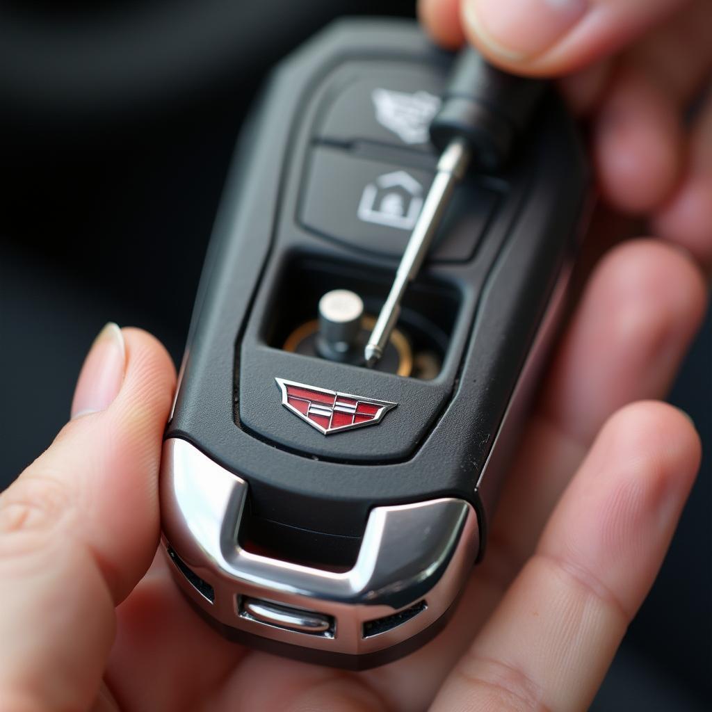 Cadillac XT5 Key Fob Battery Replacement Step by Step Guide