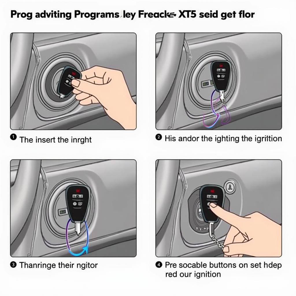 Cadillac XT5 Key Fob Programming Process