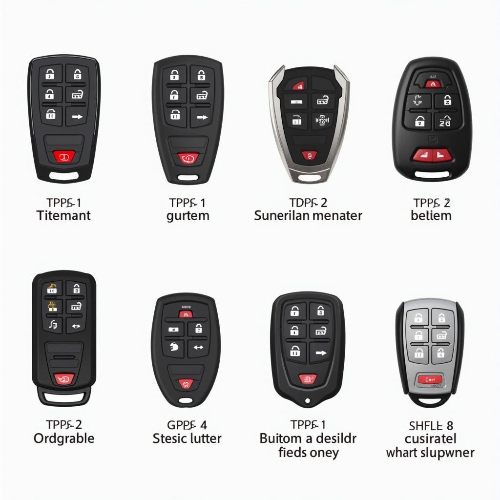 Different Types of Key Fobs for the 2013 Cadillac XTS