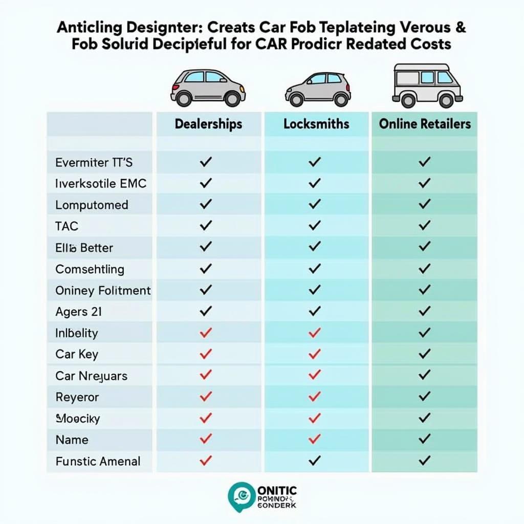 Comparing Car Key Fob Replacement Costs