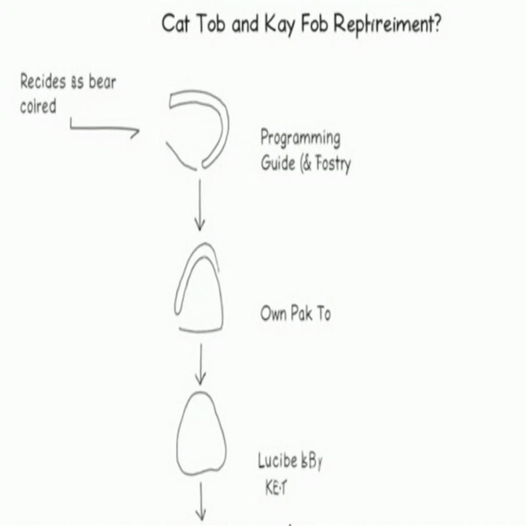 Car Key Fob Replacement Process Diagram