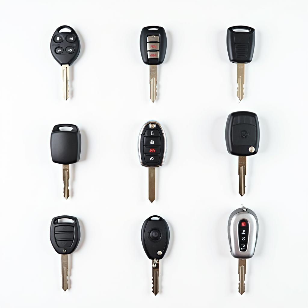 Car Key Fob Types