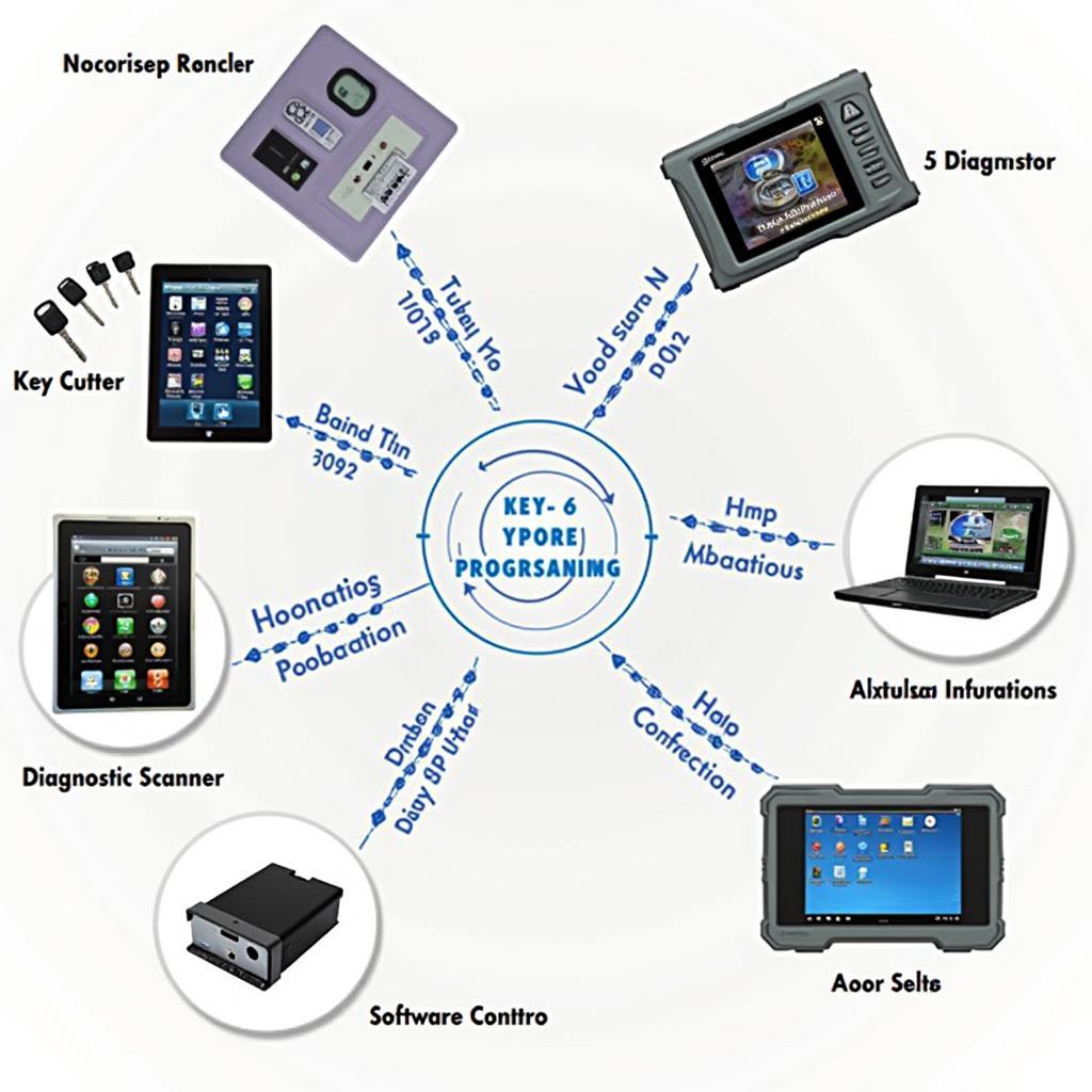 Professional Car Key Programming Tools