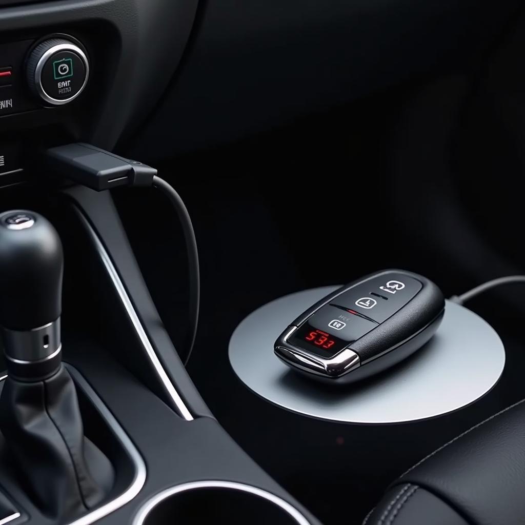 Charging a Mazda Key Fob