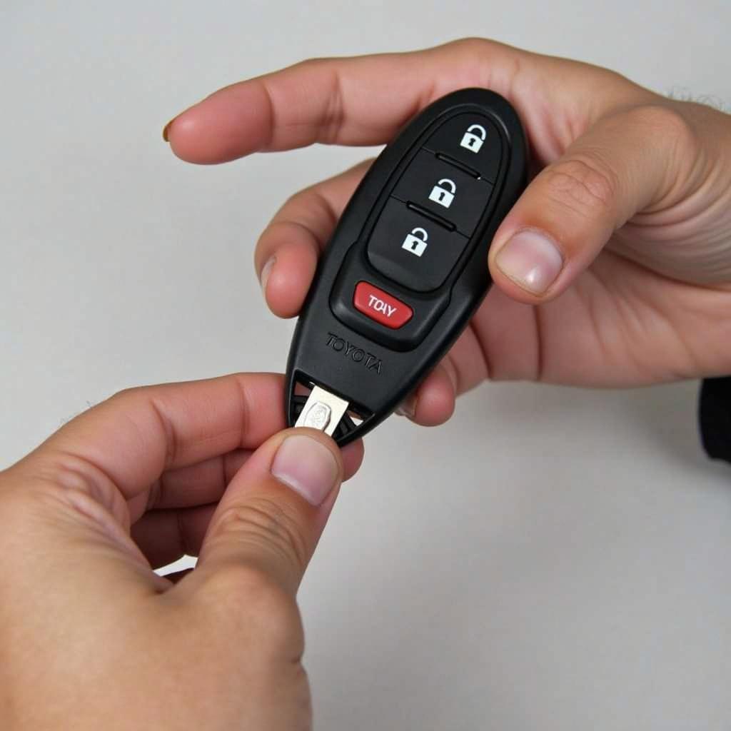 Checking Toyota Sienna Key Fob Battery