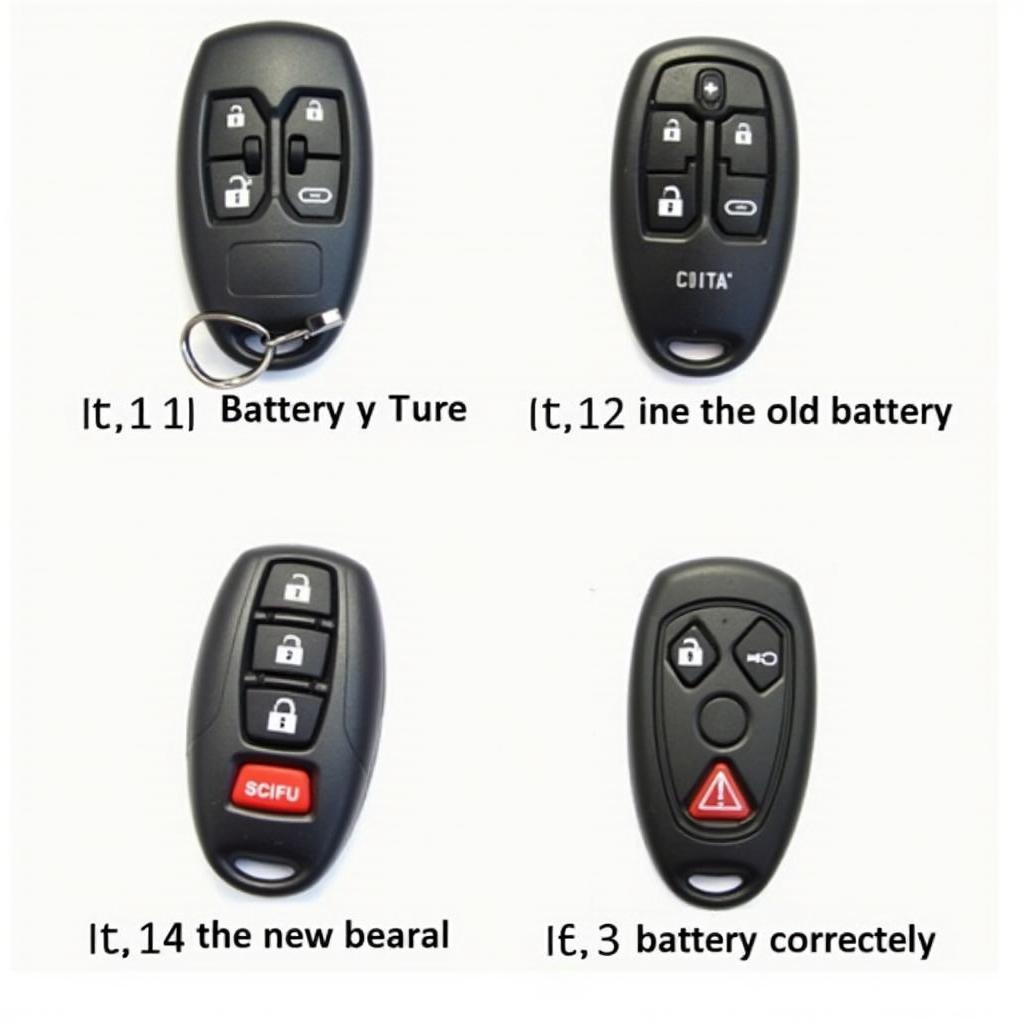 Chevy Cruze Key Fob Battery Replacement Process