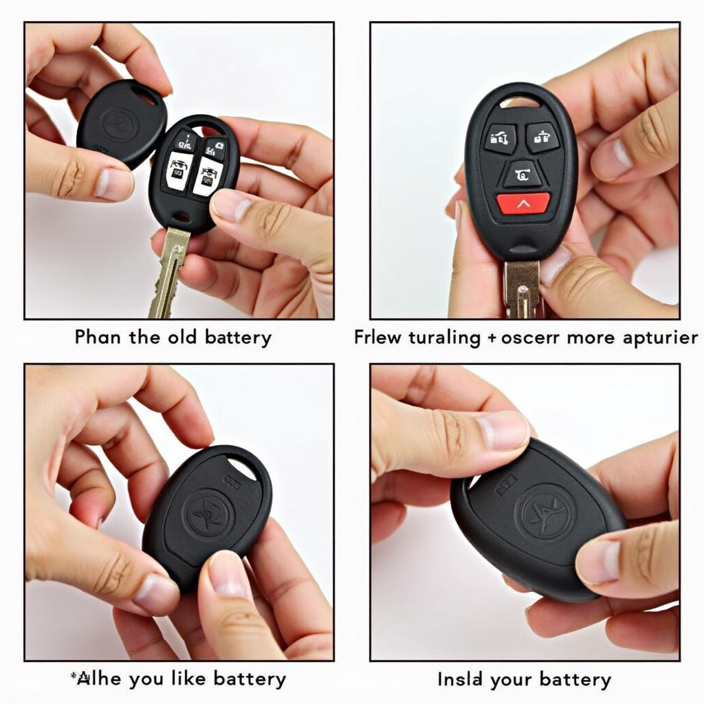 Chevy Key Fob Battery Replacement Steps