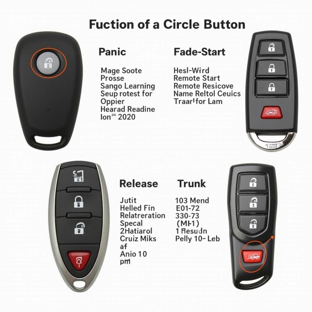 Chevy Key Fob Circle Button Functions