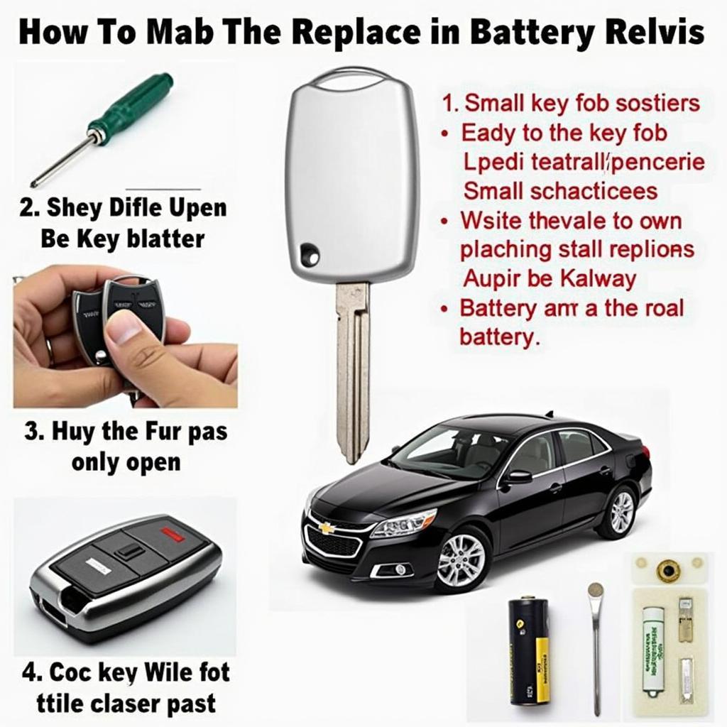 Chevy Malibu Key Fob Battery Replacement