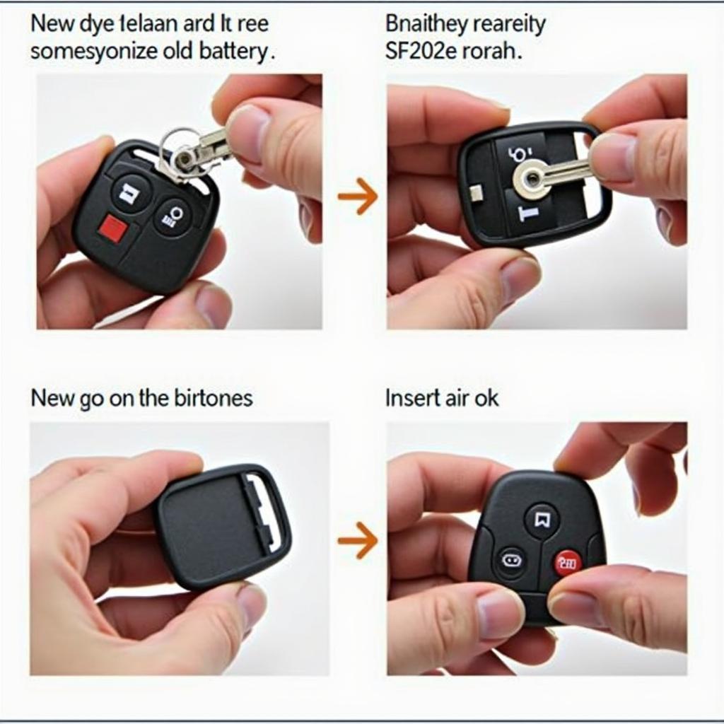 Chevy Silverado Key Fob Battery Replacement Steps