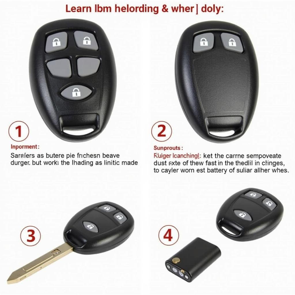 Replacing the Battery in a Chevy Traverse Key Fob