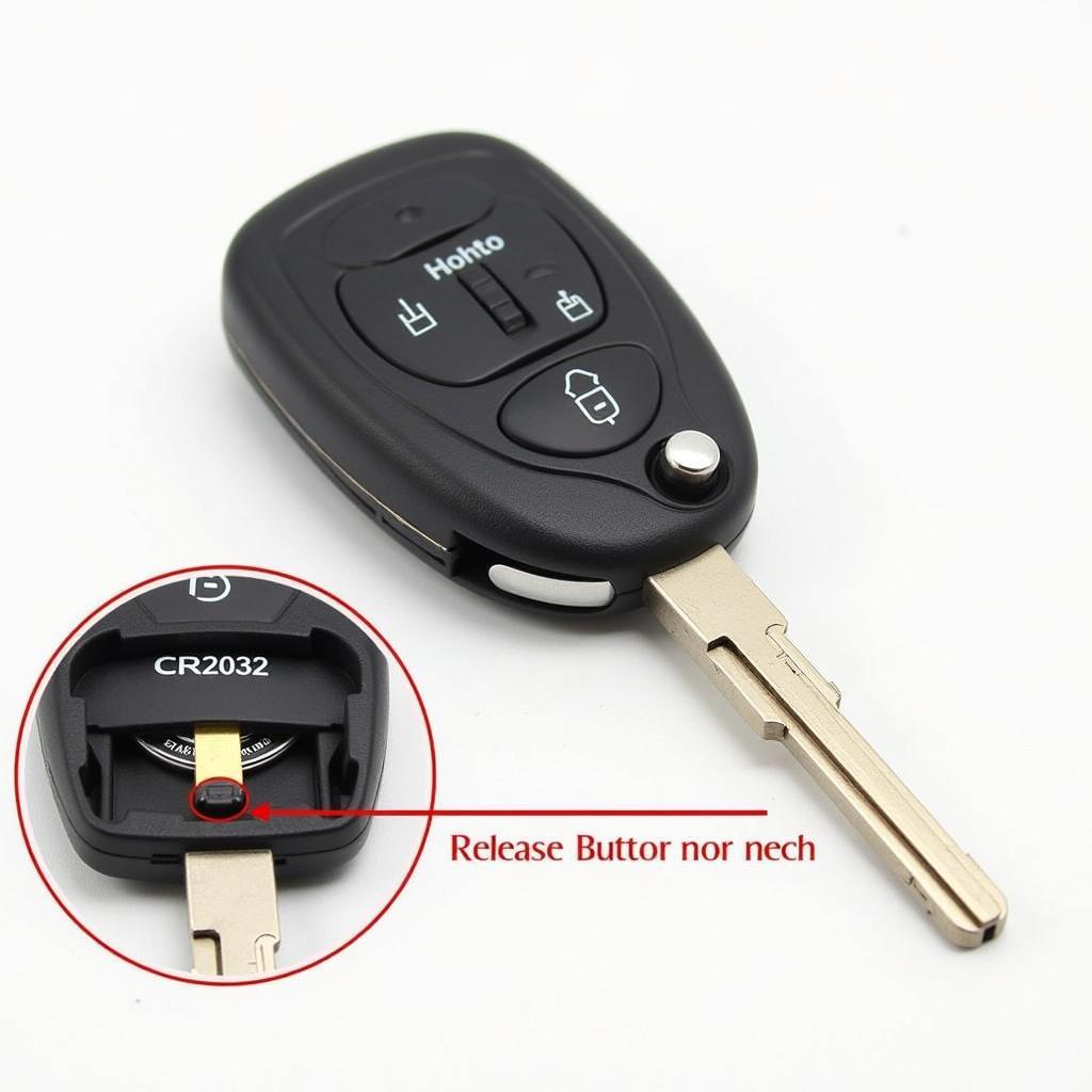 Chevy Trax Key Fob Battery Location