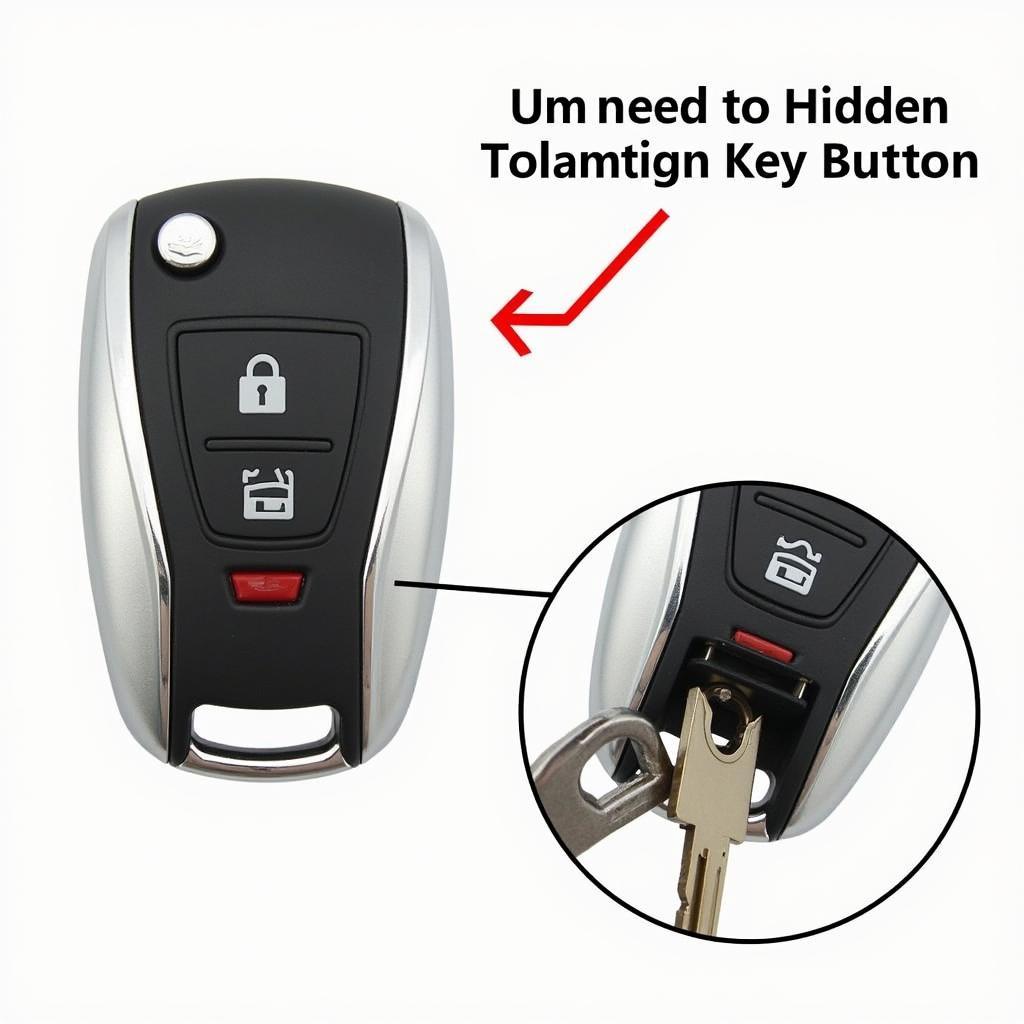 Chrysler 200 Hidden Key Location