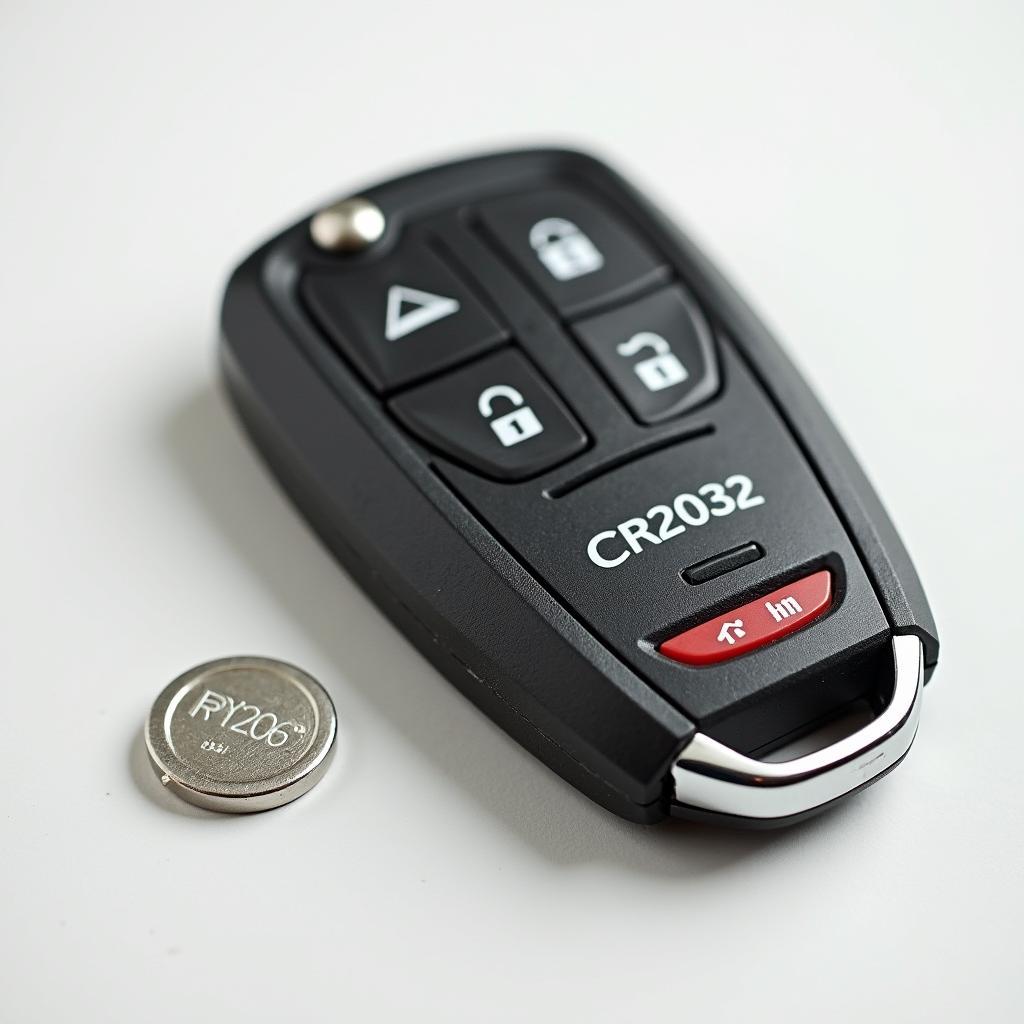 Chrysler 200 Key Fob and CR2032 Battery