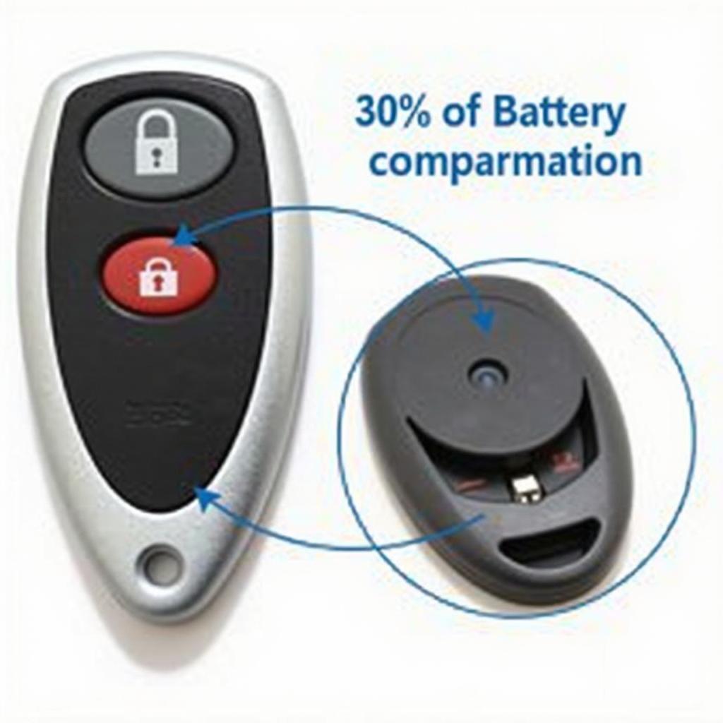 Chrysler 200 Key Fob Battery Location